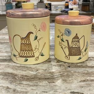 Ransburgh Vintage canisters.  1950s